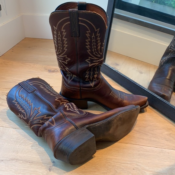 🦄 **SOLD** Lucchese men’s cowboy boots 🤠 - Picture 8 of 12